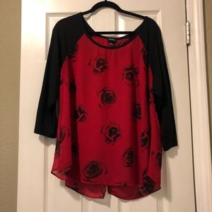 beautiful floral top